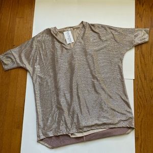 Caramela Boutique gold tunic S